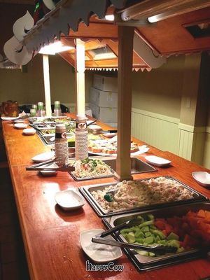 Saturday buffet at Loving Hut in Tampa