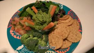 veg plate at Loving Hut in Tampa