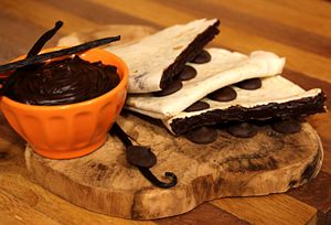 Torti-choc: Dessert maison végétalien :) at Tex A Way  in Dijon