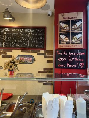 Inside the restaurant  at Tex A Way  in Dijon