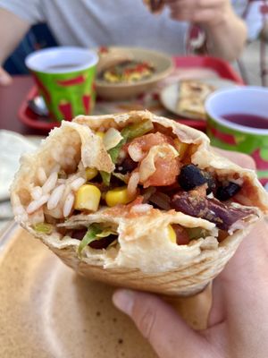 Vegan Burrito   at Tex A Way  in Dijon
