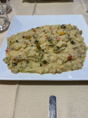 Cous Cous Con Verdure Di Stagione at Al Ventitre in Lazise