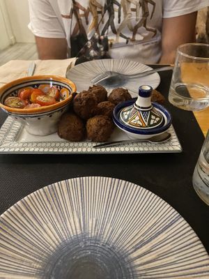 Falafel  at Dükela in Pontevedra