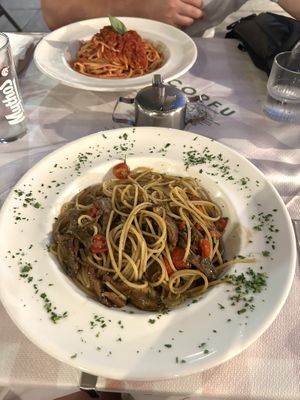 Ai Funghi Porcini - so delicious   at Da Giovanni Aglio e Olio in Corfu