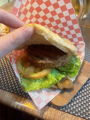 Very sad burger  at Burger Grill 351 in Sao Vicente