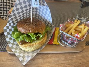   at Burger Grill 351 in Sao Vicente