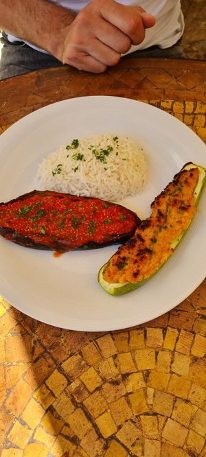 . at Natural Cafe in Mallorca