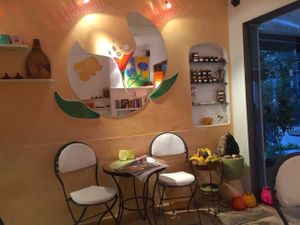 cosy atmosphere at Natural Cafe in Mallorca