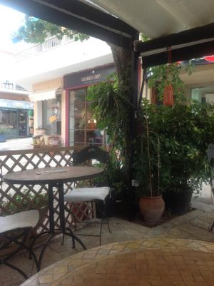 Cosy cafe in a busy side street...! at Natural Cafe in Mallorca