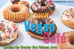 Homegrown Vegan Café  at Homegrown Vegan Cafe in Harvey