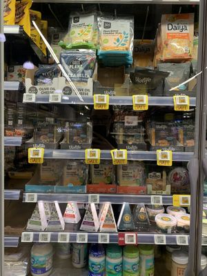 Vegan cheeses  at Whole Foods Market - Galleria in St Louis