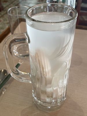 Coconut juice, 60 baht  at Maeya in Udon Thani