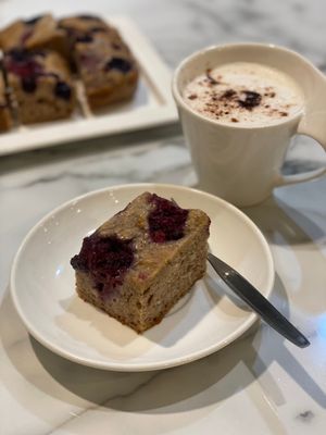 Banana bread  at Began Vegan in Bangkok