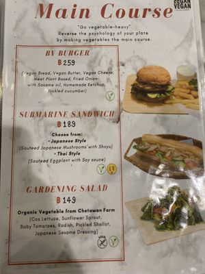   at Began Vegan in Bangkok