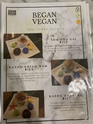   at Began Vegan in Bangkok