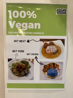   at Began Vegan in Bangkok