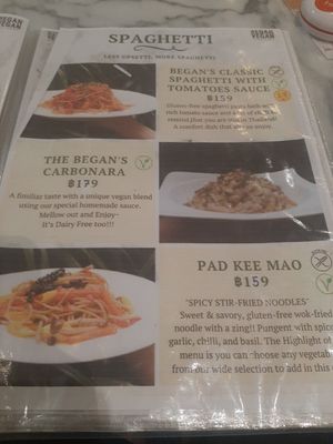  at Began Vegan in Bangkok