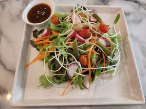 Gardening Salad at Began Vegan in Bangkok