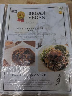  at Began Vegan in Bangkok