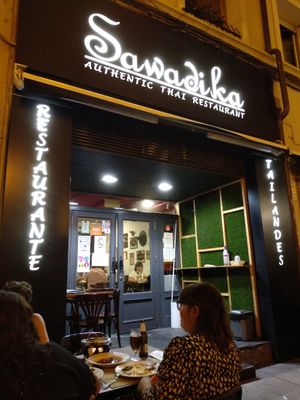 Exterior at Sawadika in Zaragoza