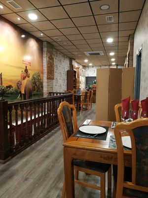 Inside at Sawadika in Zaragoza