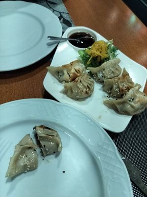 Gyozas at Sawadika in Zaragoza