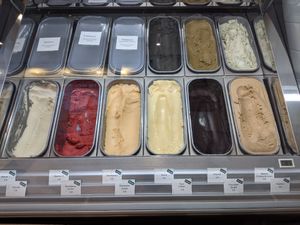 Ice cream flavours at Hvala - Chinatown in Central Singapore