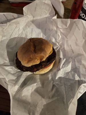   at Hood Burger in Ljubljana