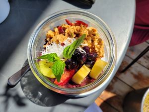 Acai bowl at Fuel in Yomitan