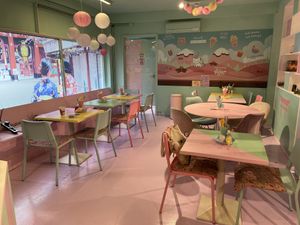 Inside  at Jūshī Café in Rotterdam