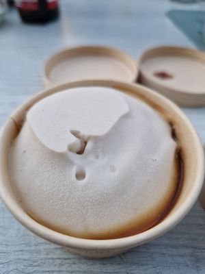 Vegan Maple & Pecan ice cream at Zoet of Zout in Stellendam