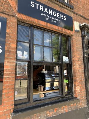   at Strangers Coffee House in Norwich