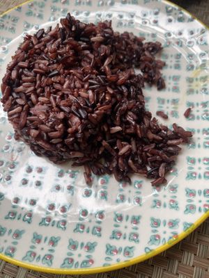 Coconut rice   at The Road Less Travelled in Koh Samui