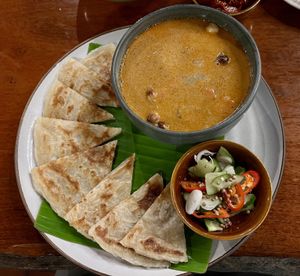 Massaman curry  #Veganuary at Shann Cafe  in Chiang Rai