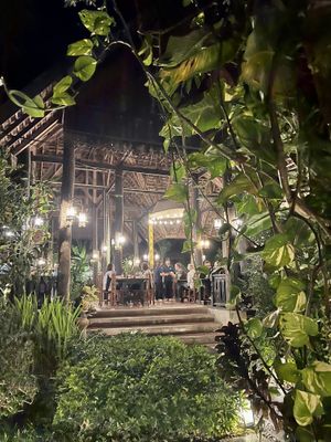 Restaurant in the garden  #Veganuary at Shann Cafe  in Chiang Rai