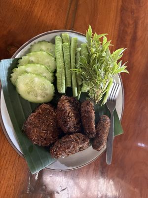 Quinoa Larb  at Shann Cafe  in Chiang Rai