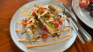 Avocado toast  at Shann Cafe  in Chiang Rai