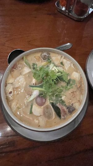 Tom Kha   at Shann Cafe  in Chiang Rai