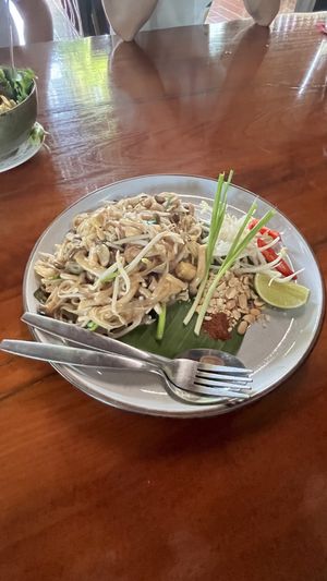 Pad thai  at Shann Cafe  in Chiang Rai