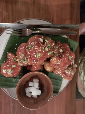 Korean cauliflower at Shann Cafe  in Chiang Rai