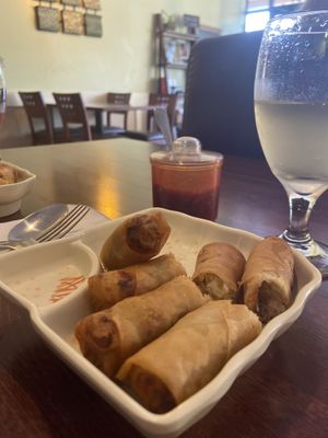 Golden crispy  at Vegan Kitchen in Naples