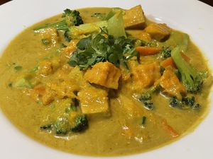 Butternut Curry  at Vegan Kitchen in Naples