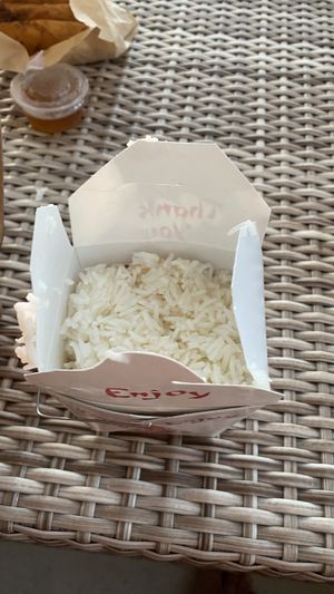 Side of rice  at Vegan Kitchen in Naples