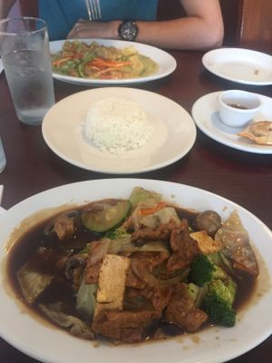 Veg stir fry  at Vegan Kitchen in Naples