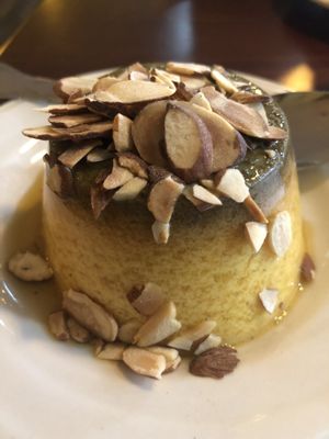 Flan  at Vegan Kitchen in Naples