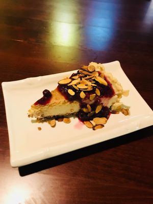 Cheesecake! Delish!! at Vegan Kitchen in Naples