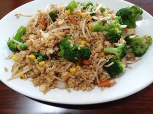 Gourmet Fried Rice at Vegan Kitchen in Naples