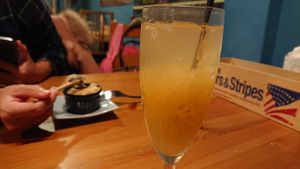 jello desert drink (ordered with set meal) at Egg Milk Tree 蛋奶樹 in Taipei