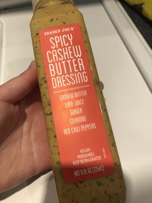 Cashew dressing  at Trader Joe's in Delray Beach