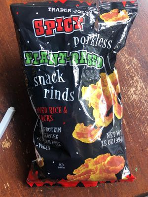 High Protein Vegan Pork Rinds at Trader Joe's in Delray Beach